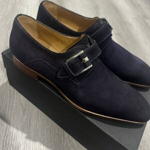 Saks Fifth Avenue Men's Dark Blue Loafers
